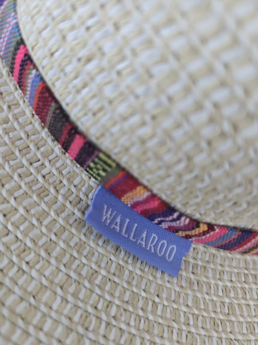 Walleroo Sedona 100% Paper Braid Hat SPF 50 Sun Protection Beach Vacation Straw